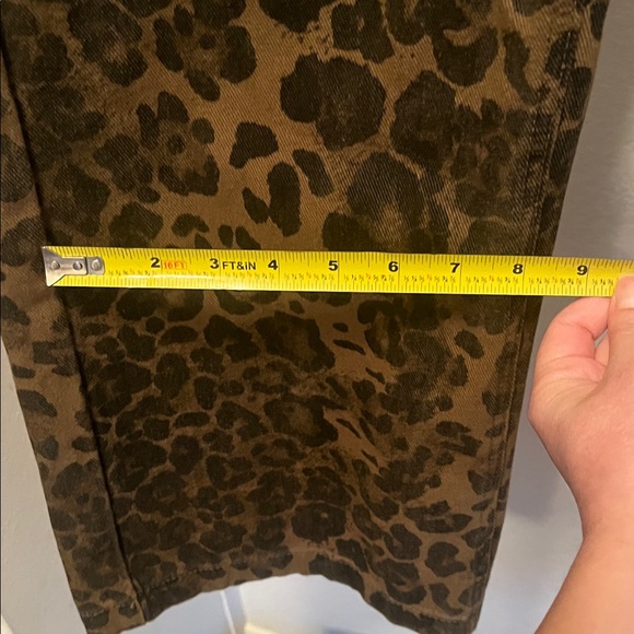 Aelfric Eden Size 30 wide leg Leopard Y2K jeans - Picture 3 of 8
